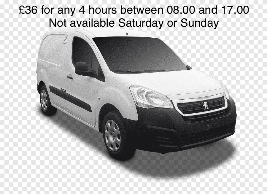 image of car Peugeot Partner- 4 hours rental only