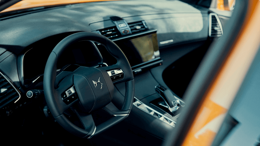 Interior view of a DS