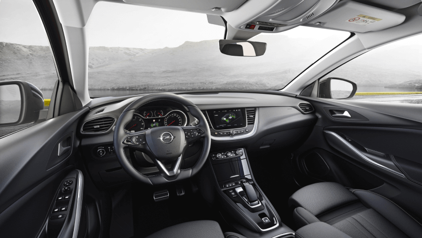 Open Grandland interior view